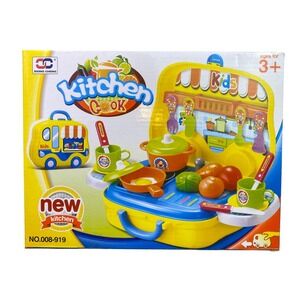 Kitchen Cook Little Chef‎ Set 26 PCS Toy Playset For Kids Ages 3 Plus NO 008 919